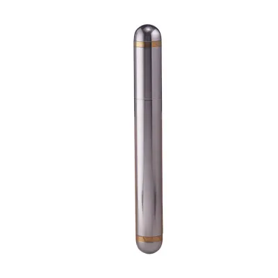 Stainless Steel Cigar Tube 6.5 Inches Long